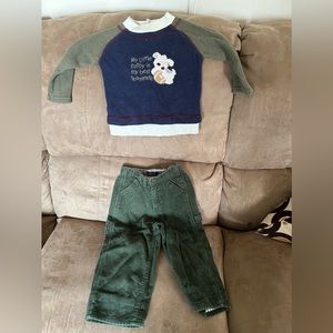 18M osh kosh outfit